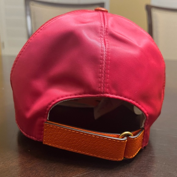 New Authentic Gucci Adidas Logo Pink Baseball Hat - Picture 10 of 16